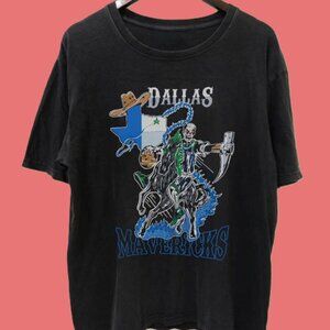 Vtg Dallas Mavericks basketball shirt NBA Dallas Mavericks shirt tee